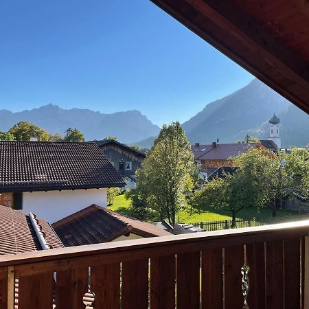 Dachgeschosswohnung Mit Traumhaftem Zugspitzblick Bei Garmisch Farchant Exterior foto